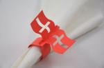 Bodille servietringe - dansk flag